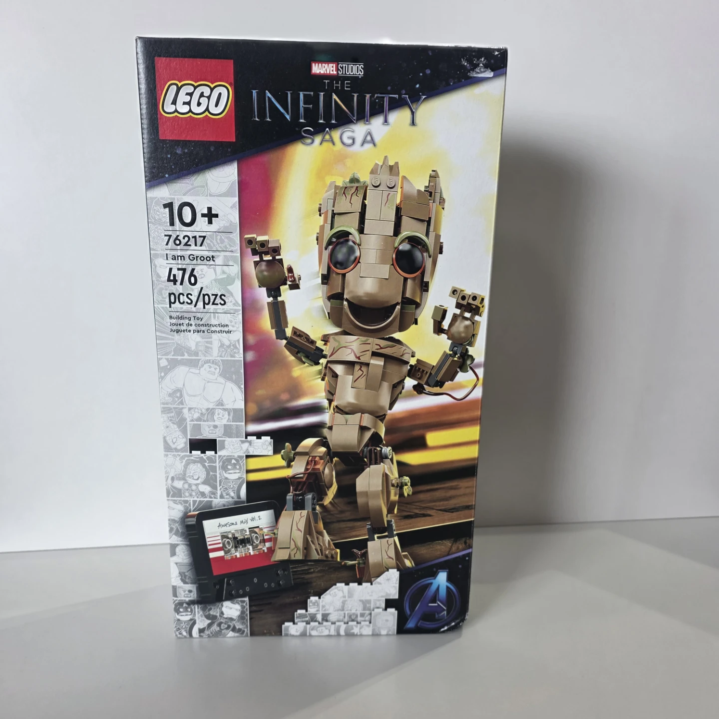 LEGO Marvel Studios The Infinity Saga I Am Groot Set 76217