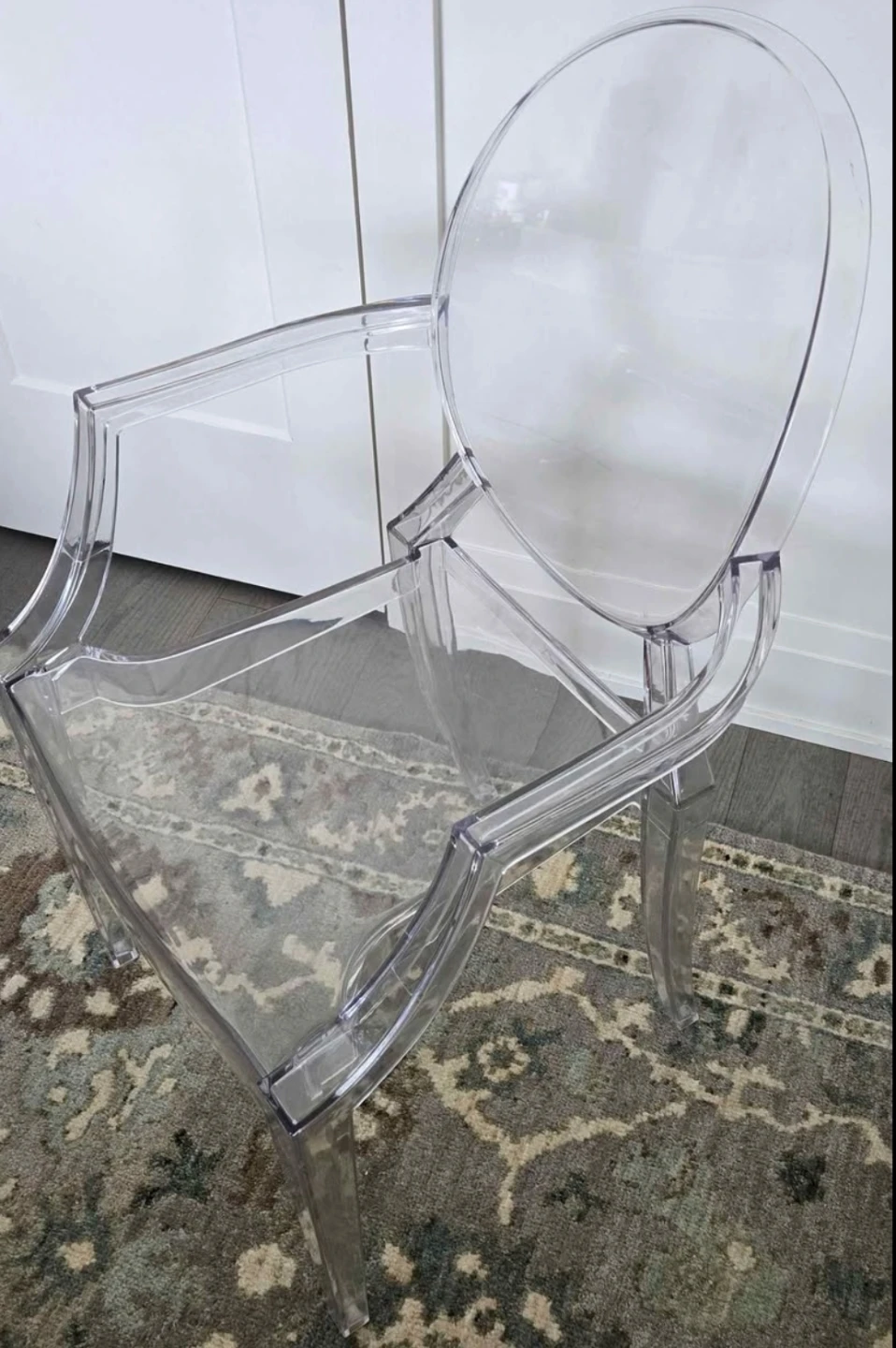 Clear Ghost Armchair ×4