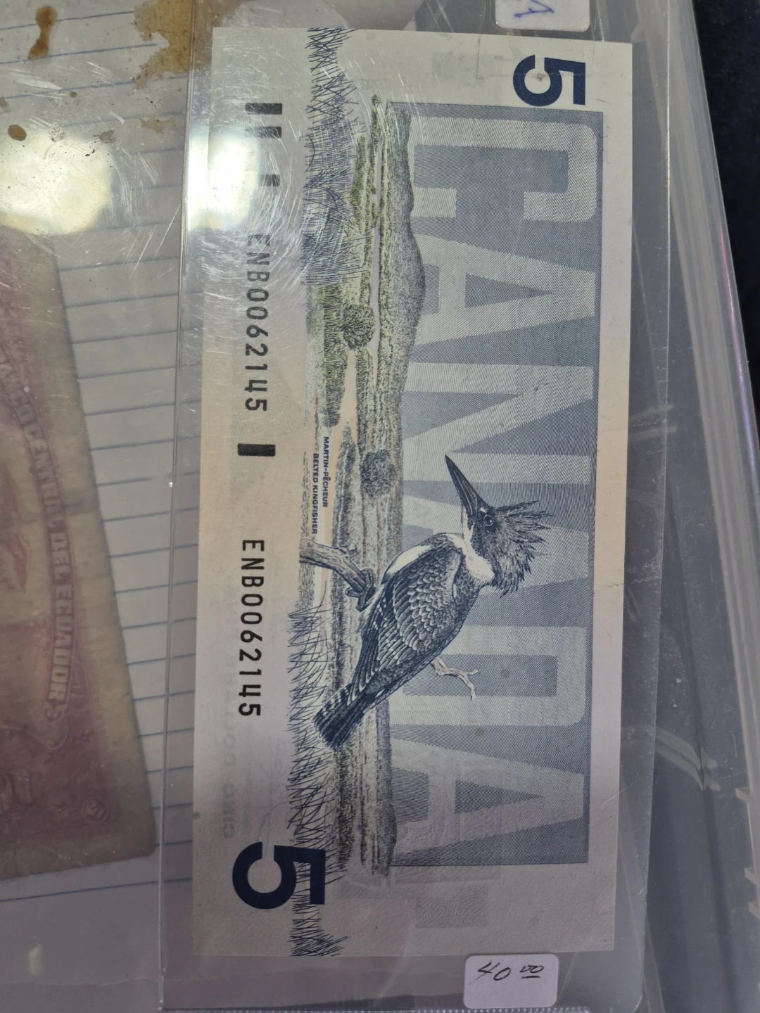 Canada 5 Dollar Bill - photo 2