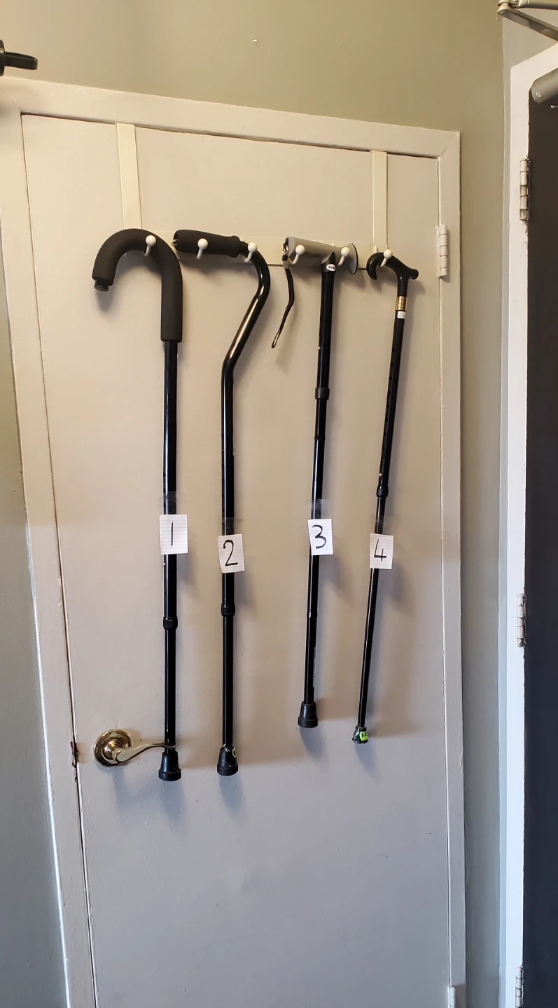 Walking Sticks & 2 White Cane - photo 2