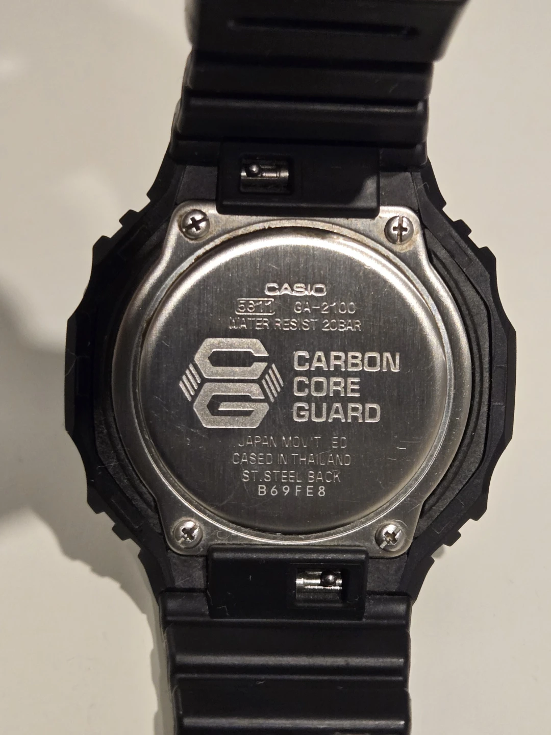 Casio G-Shock GA-2100 Carbon Core Guard Watch - photo 3