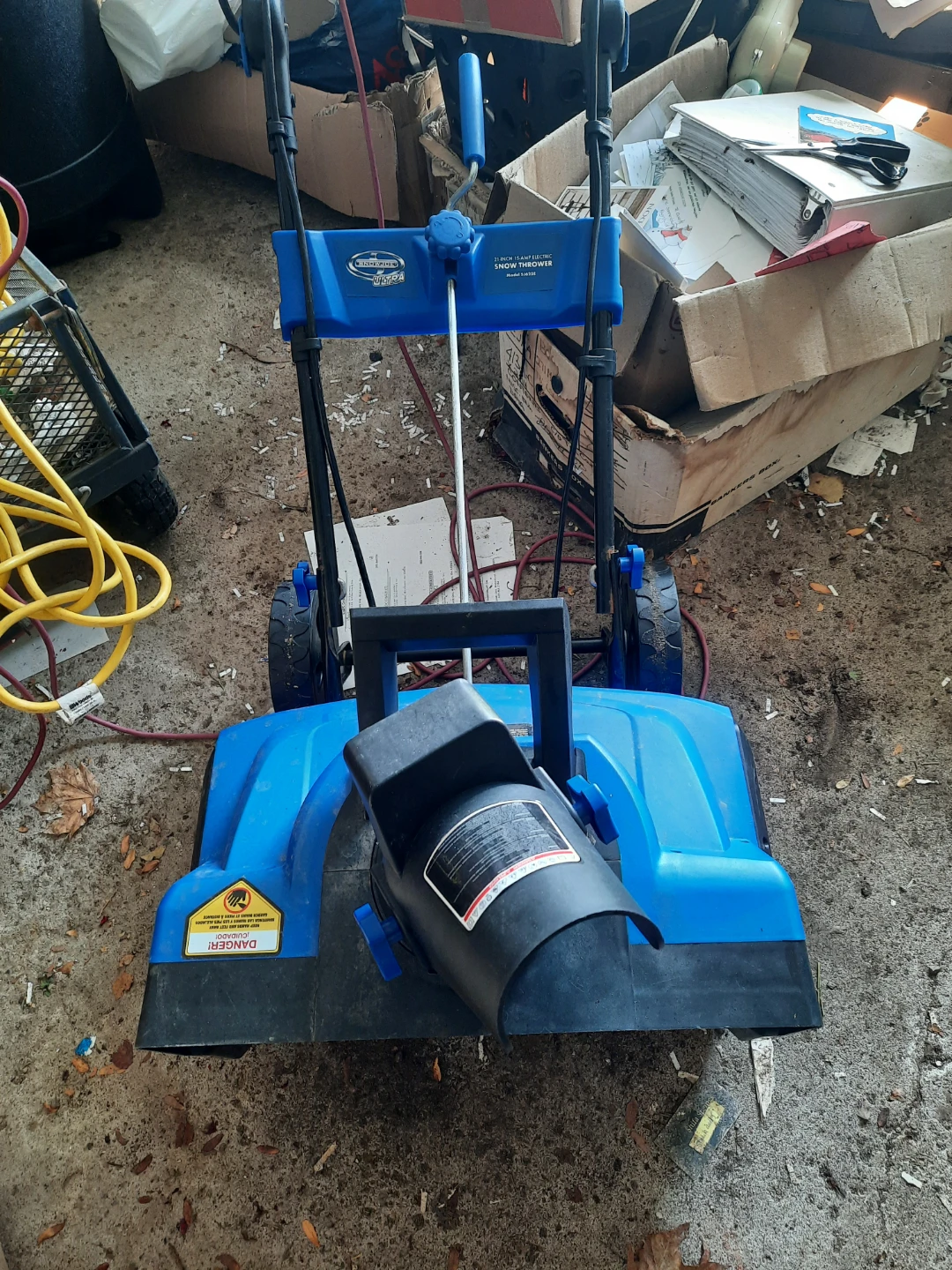 Snow Joe Ultra 21 Inch Electric Snow Thrower