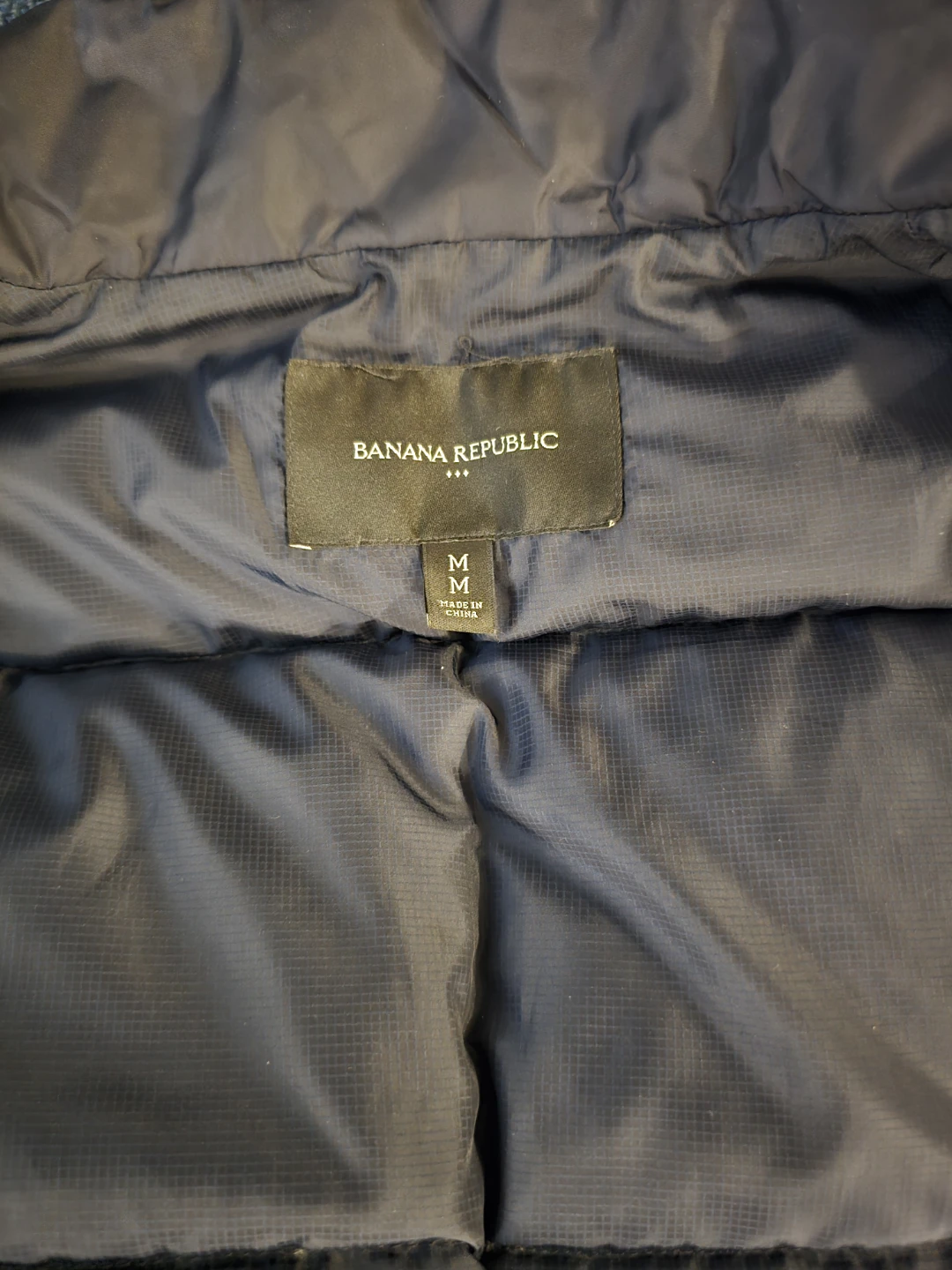 Banana Republic Men's Navy winter Vest - photo 3