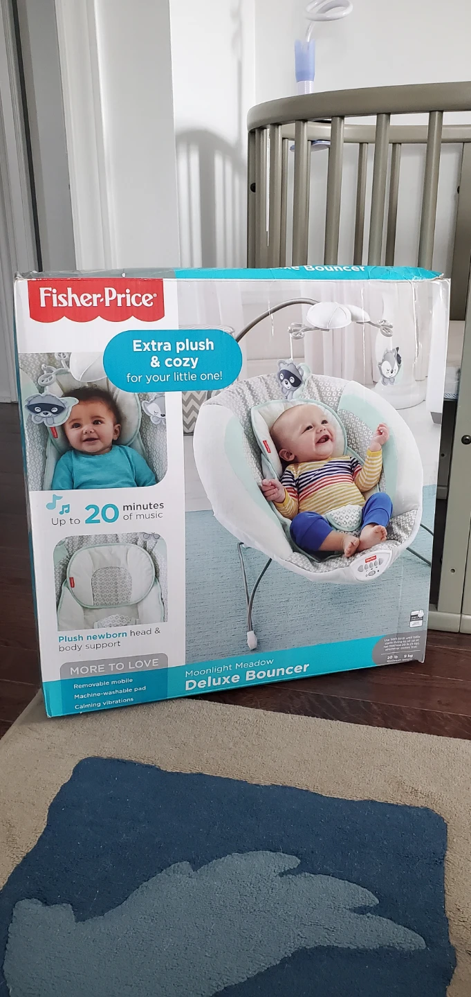 Fisher-Price Moonlight Meadow Deluxe Bouncer