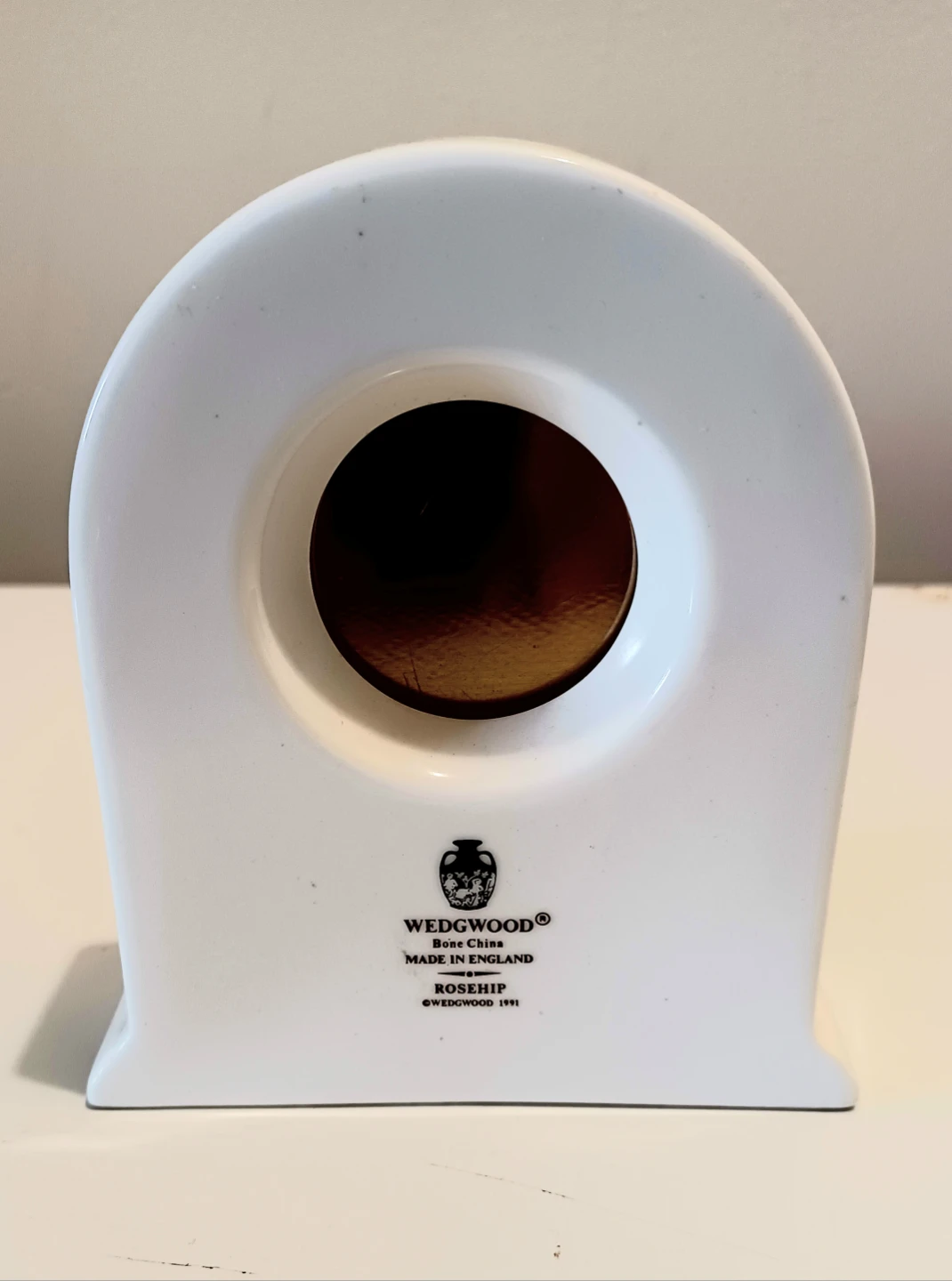 1991 Wedgwood Rosehip Clock - photo 4