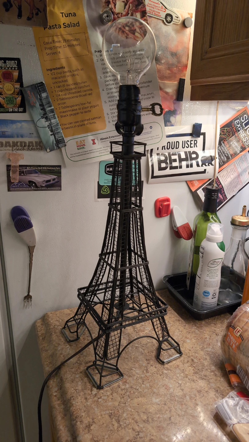 Eiffel Tower Table Lamp - photo 4