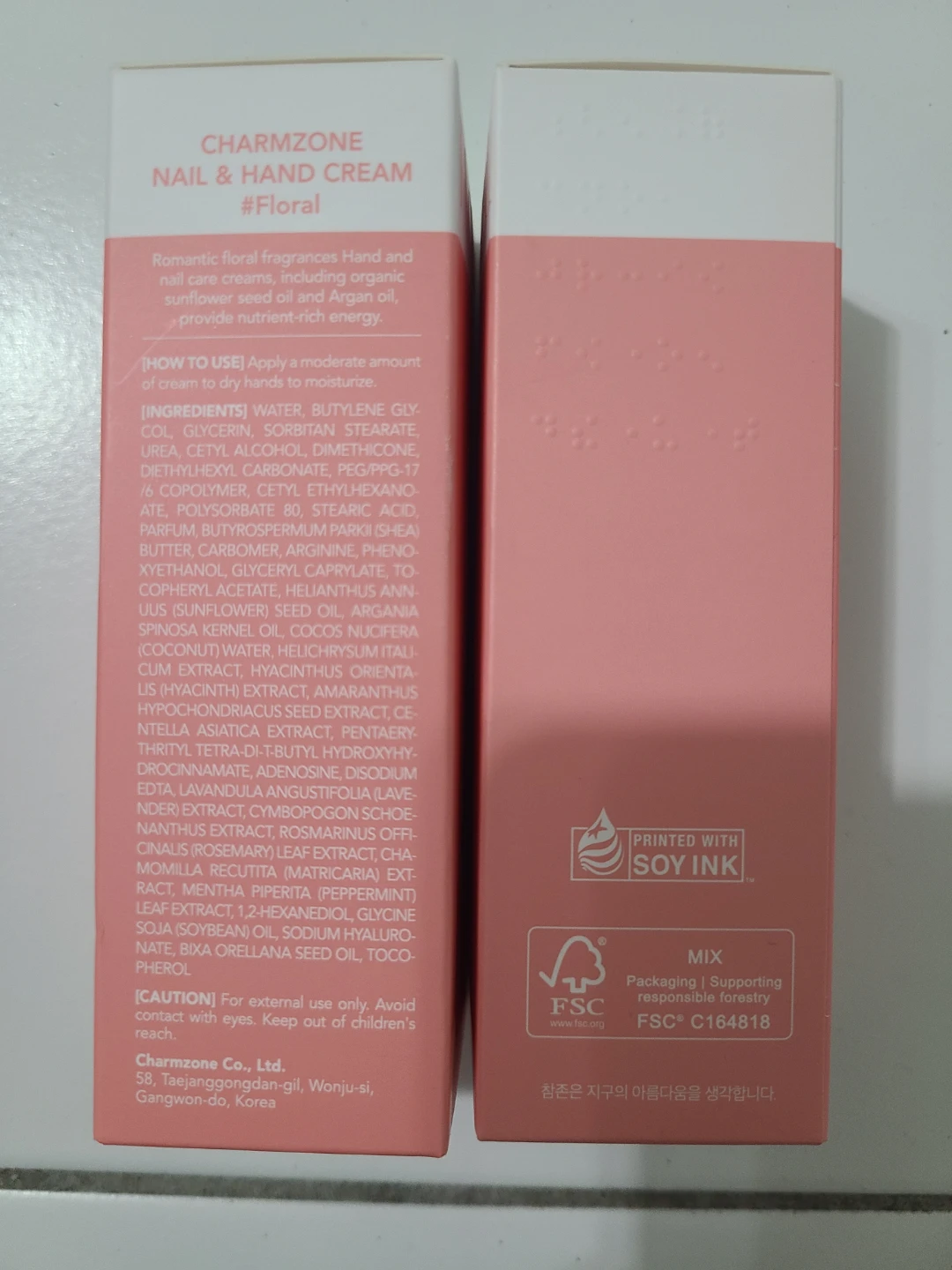 Charmzone Nail & Hand Cream Floral 40ml - photo 3