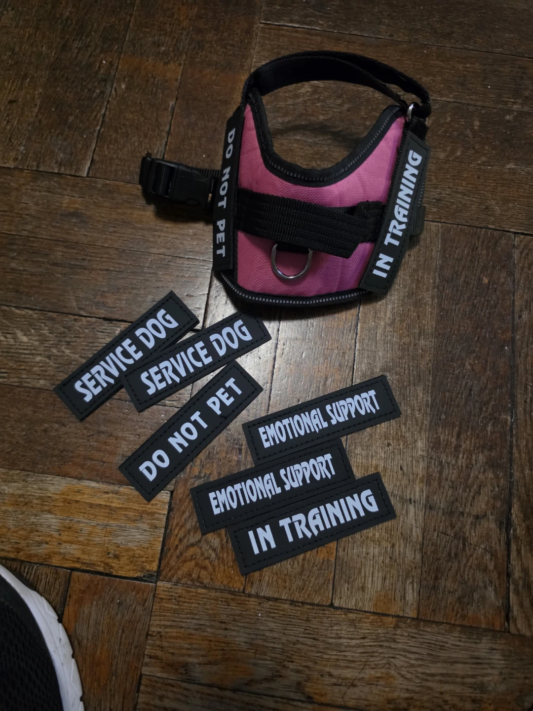 Dog Harness with Patches - photo 2