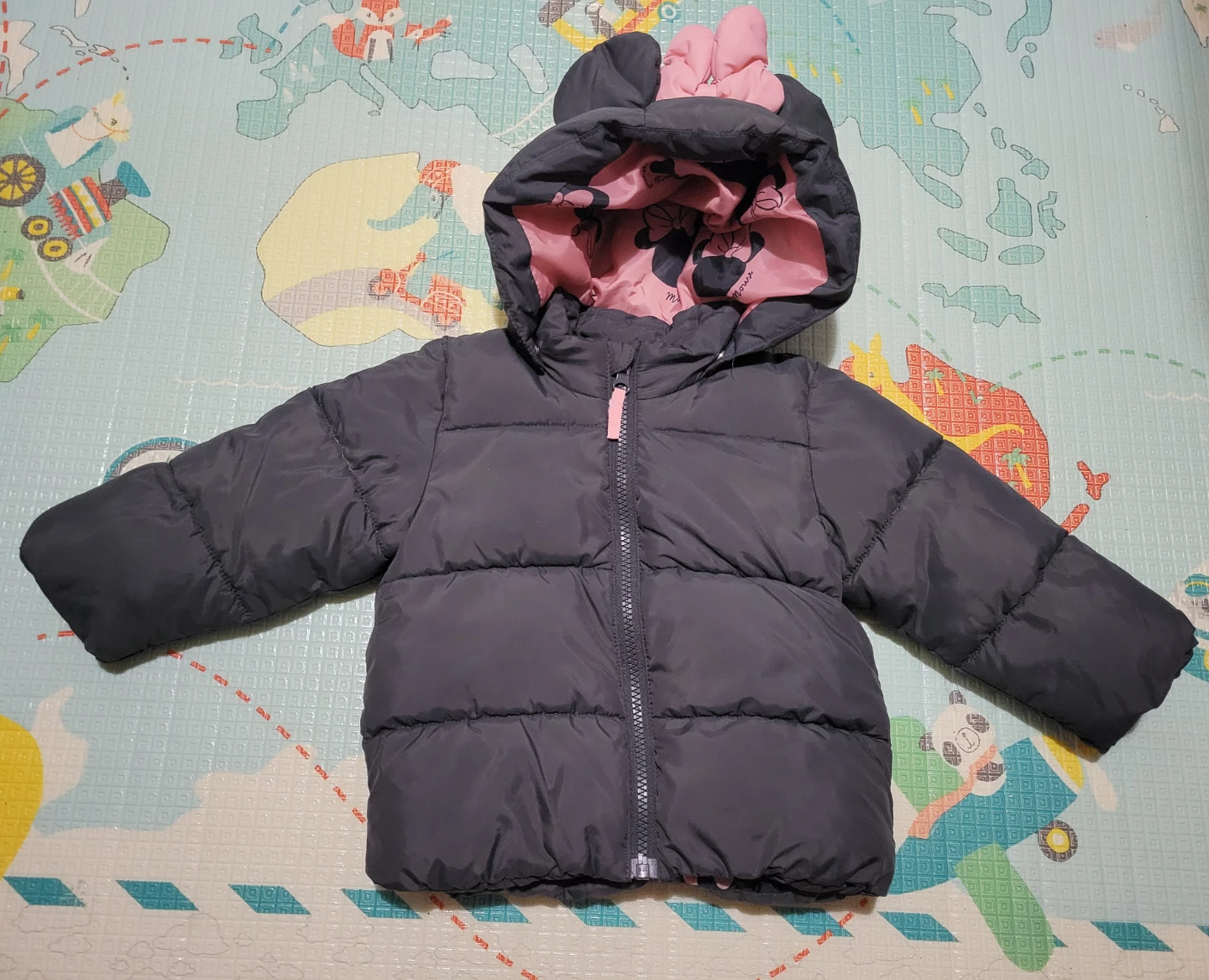 Kids' Minnie Mouse Puffer Jacket - photo 2