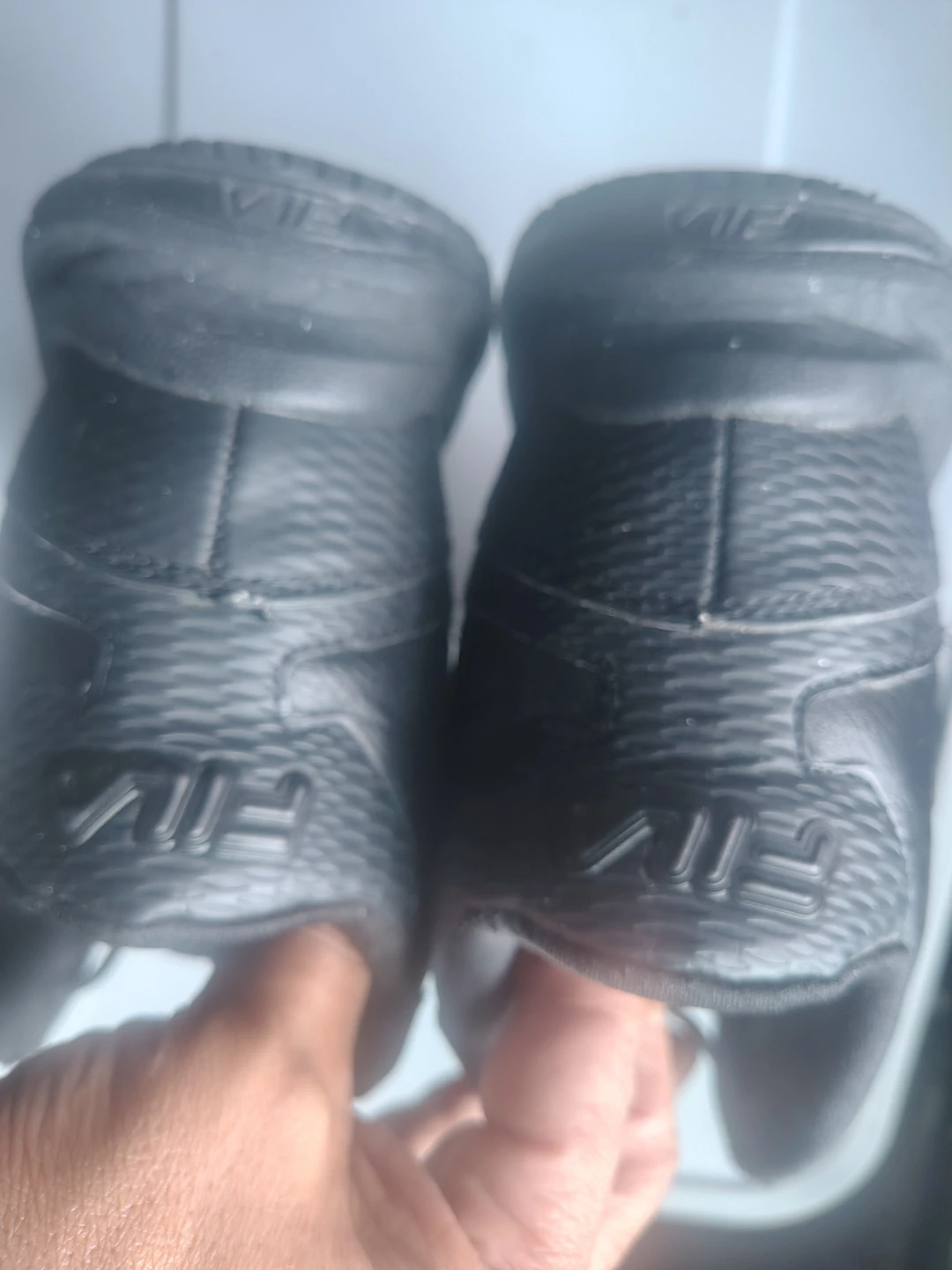 Fila Men's Black Lace-Up Sneakers - Size 12 - photo 2