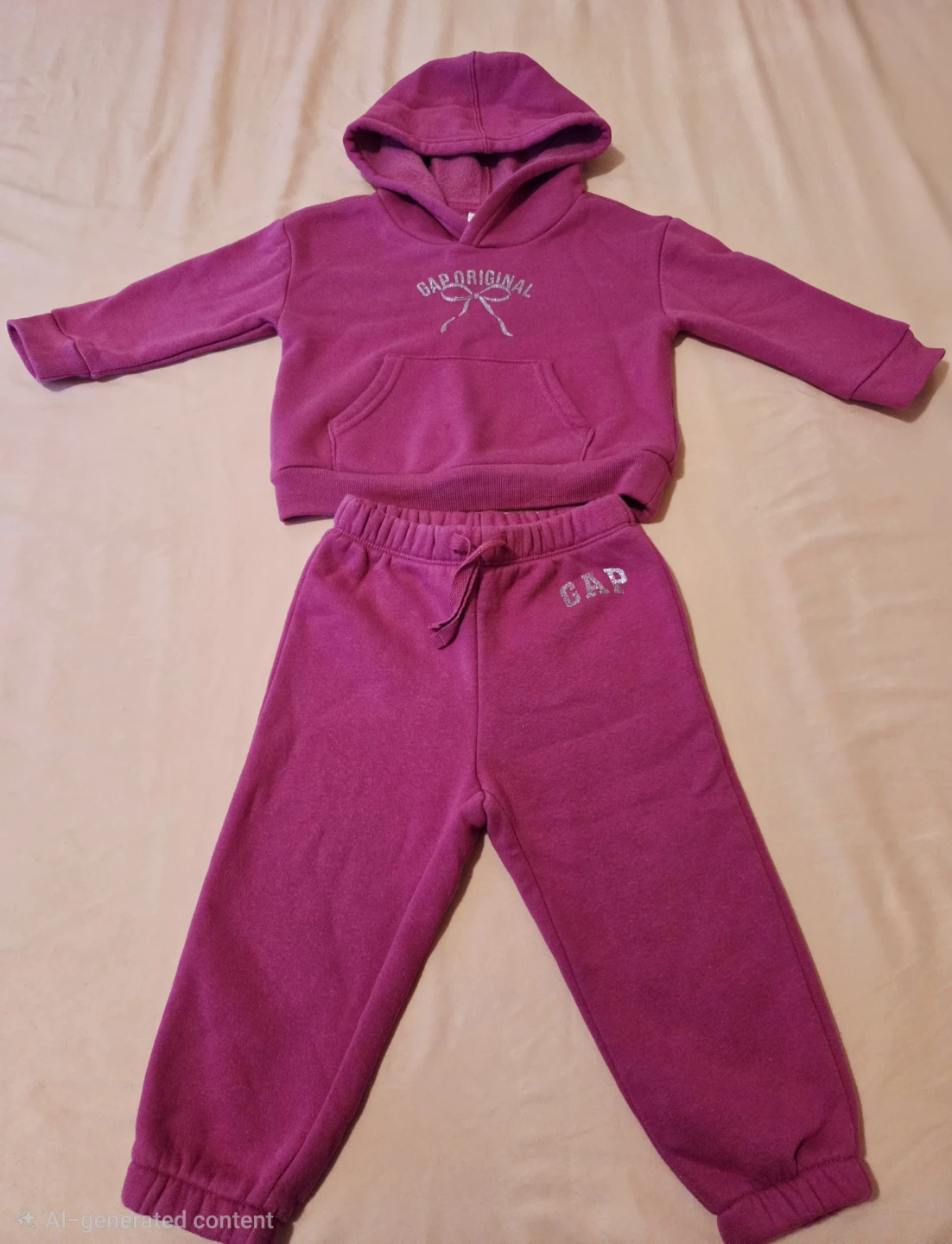 Gap Pink Hoodie & Jogger Set