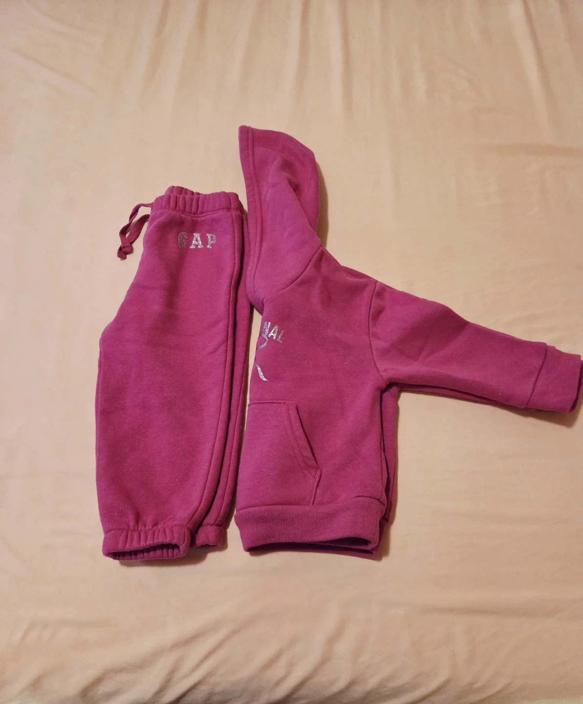 Gap Pink Hoodie & Jogger Set - photo 2