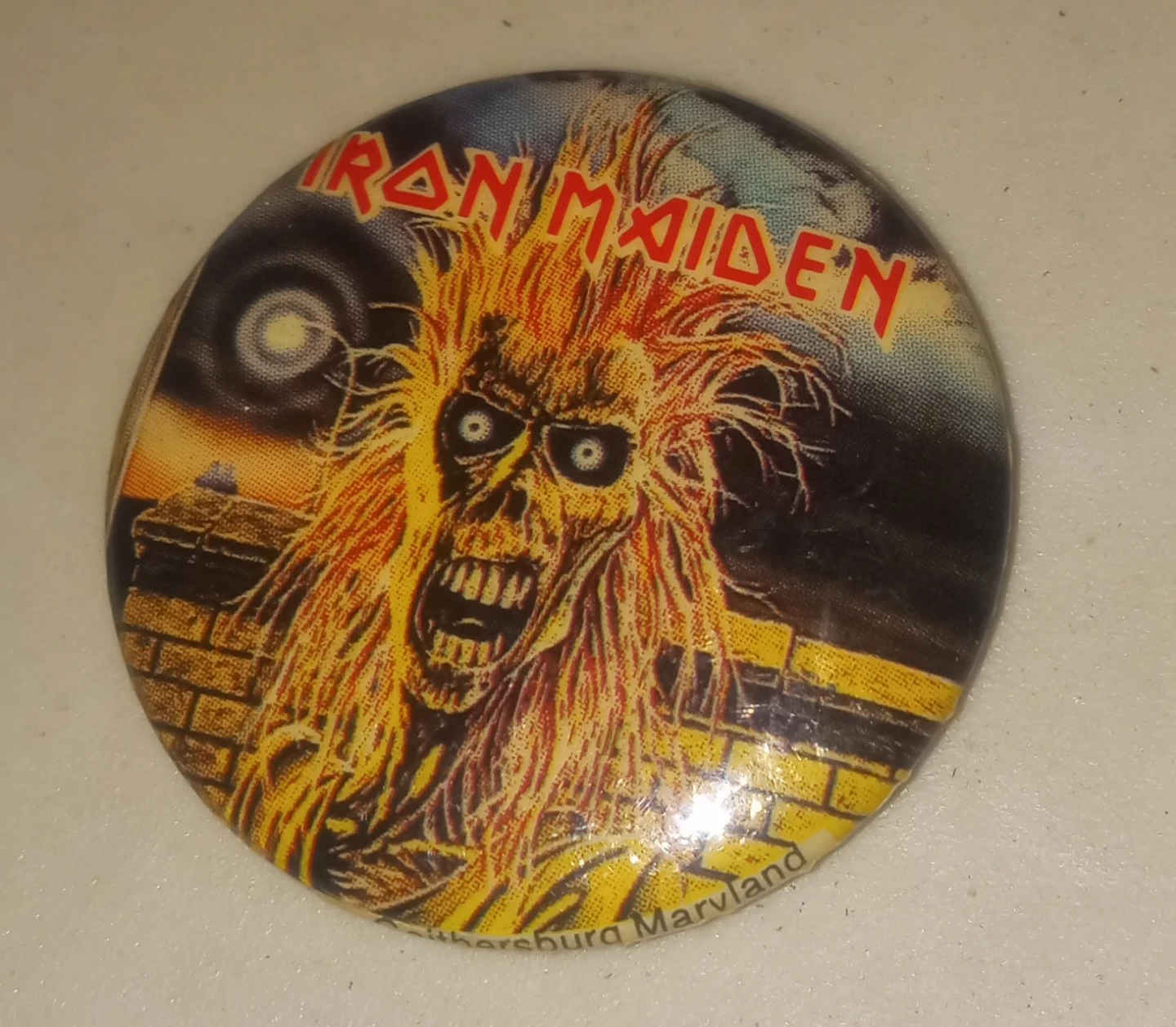 Iron Maiden Eddie Pin