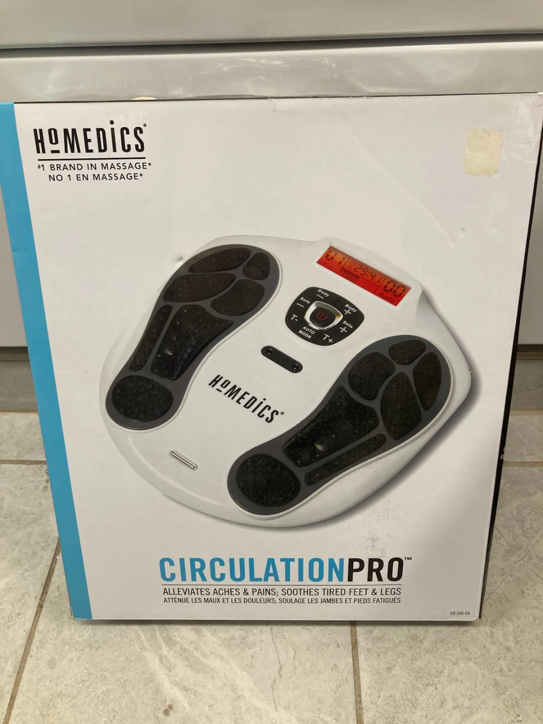 HoMedics Circulation Pro Massager for Feet and Legs