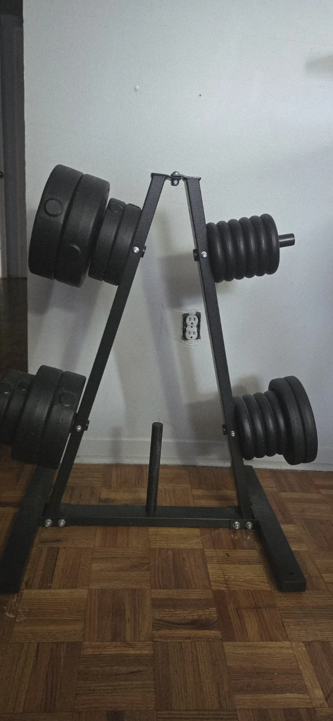Adjustable Dumbbell Set with Rack