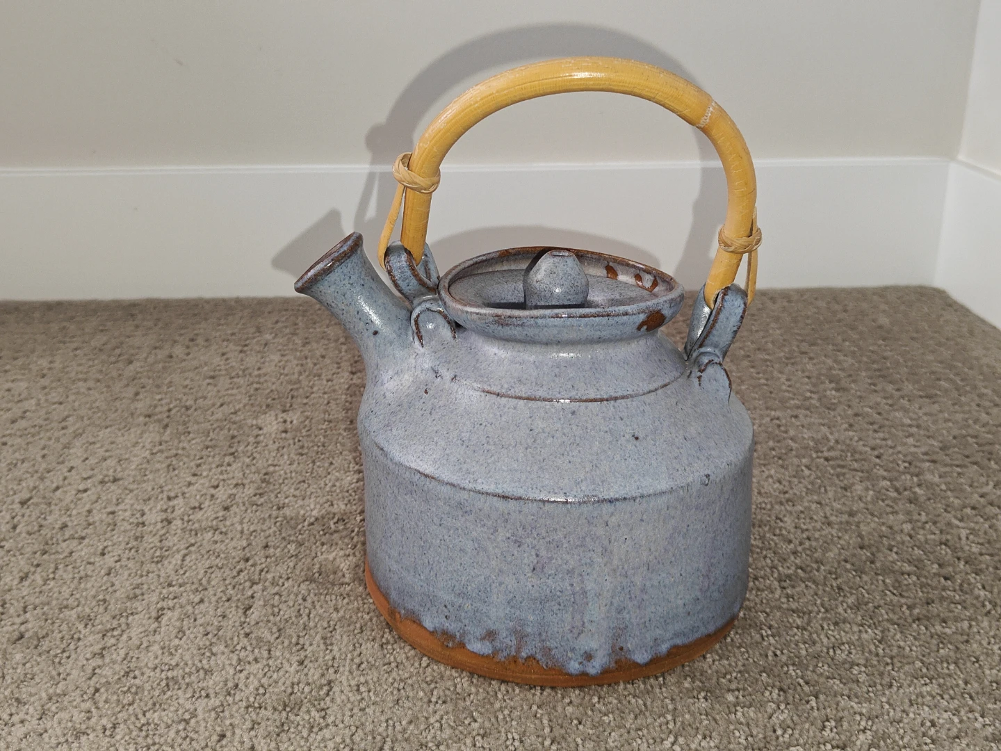 Hand-Thrown Art Studio Pottery Teapot – Signed Artist Piece