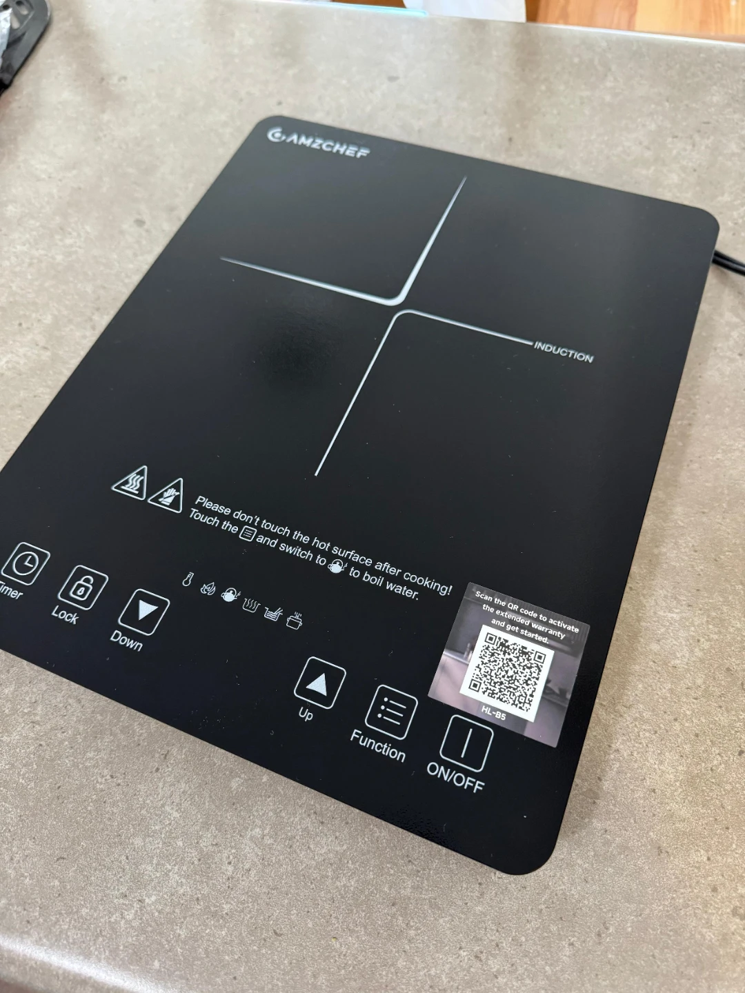AMZCHEF Induction Cooktop HL-B5 - photo 4