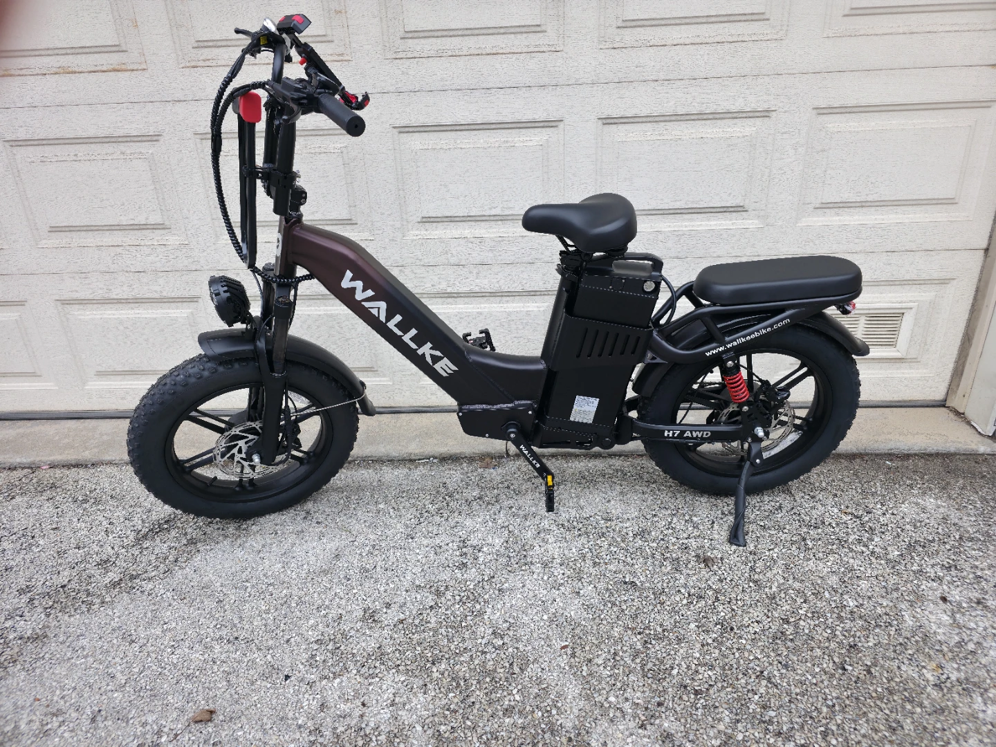 2025 Wallke H7 AWD Electric Fat Tire eBike bike