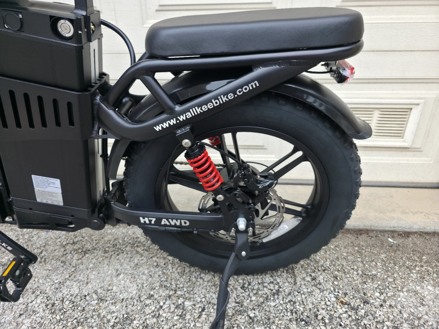 2025 Wallke H7 AWD Electric Fat Tire eBike bike - photo 2