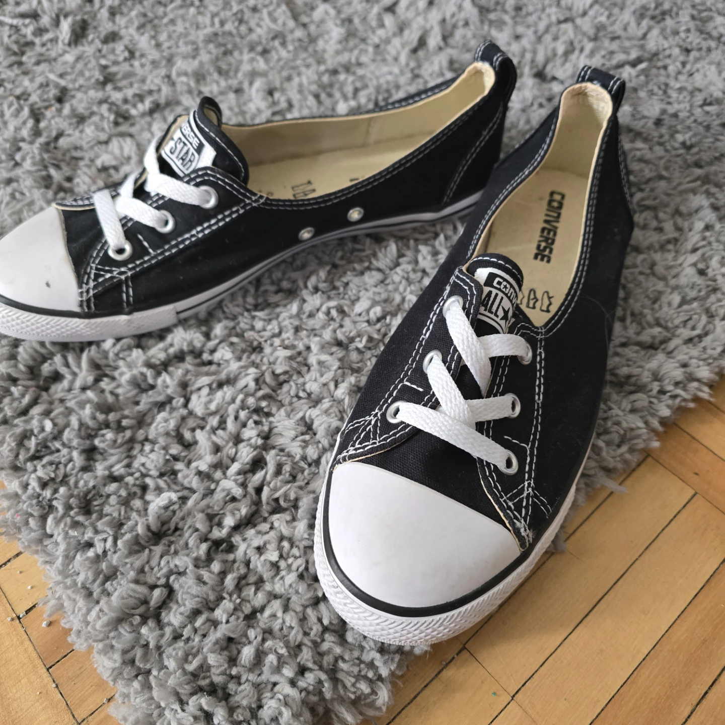 Converse All Star Black Ballet Flats - photo 3