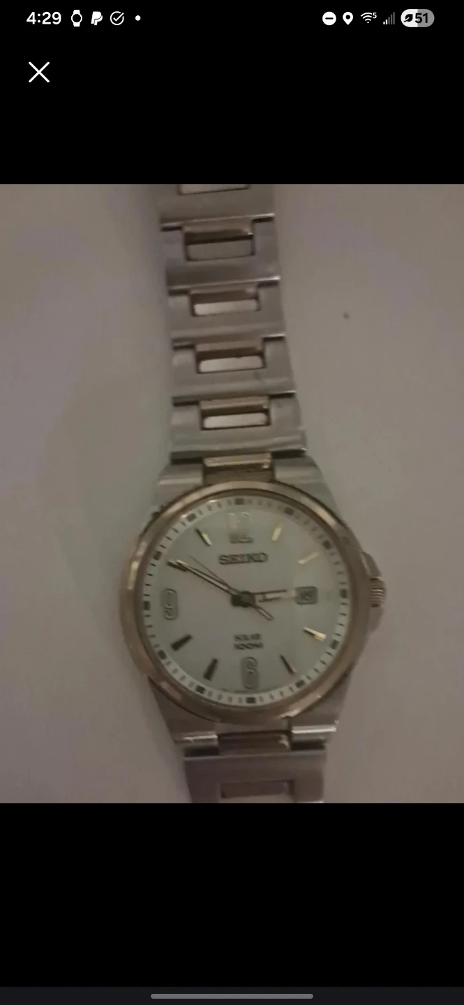 Seiko Solar Watch - photo 3