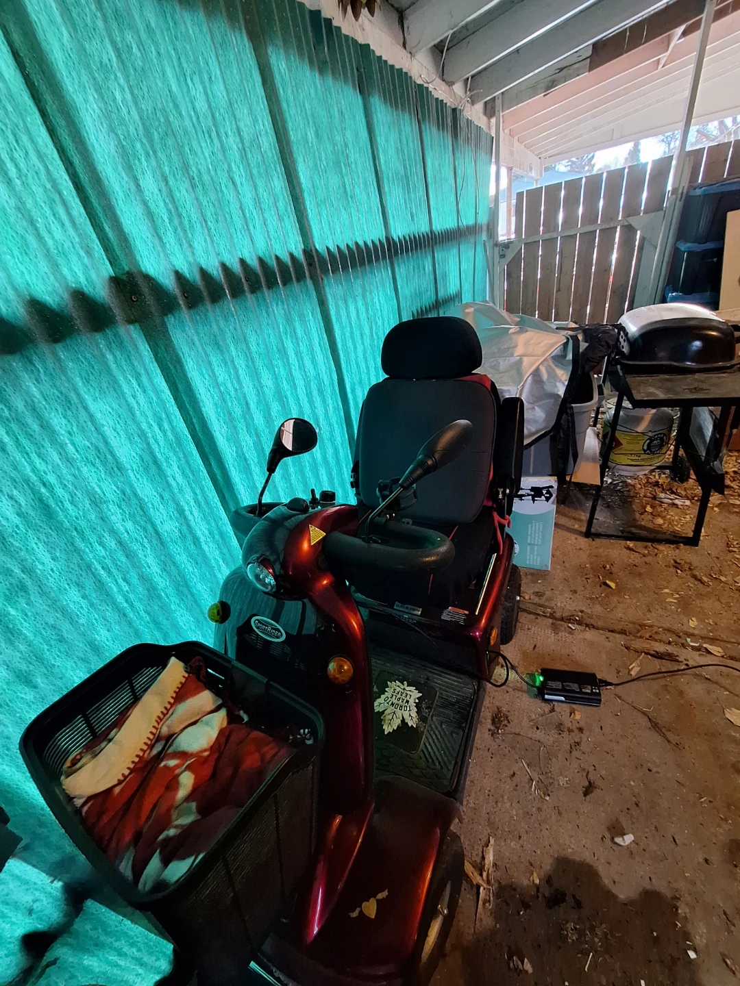 Red Mobility Scooter - photo 2