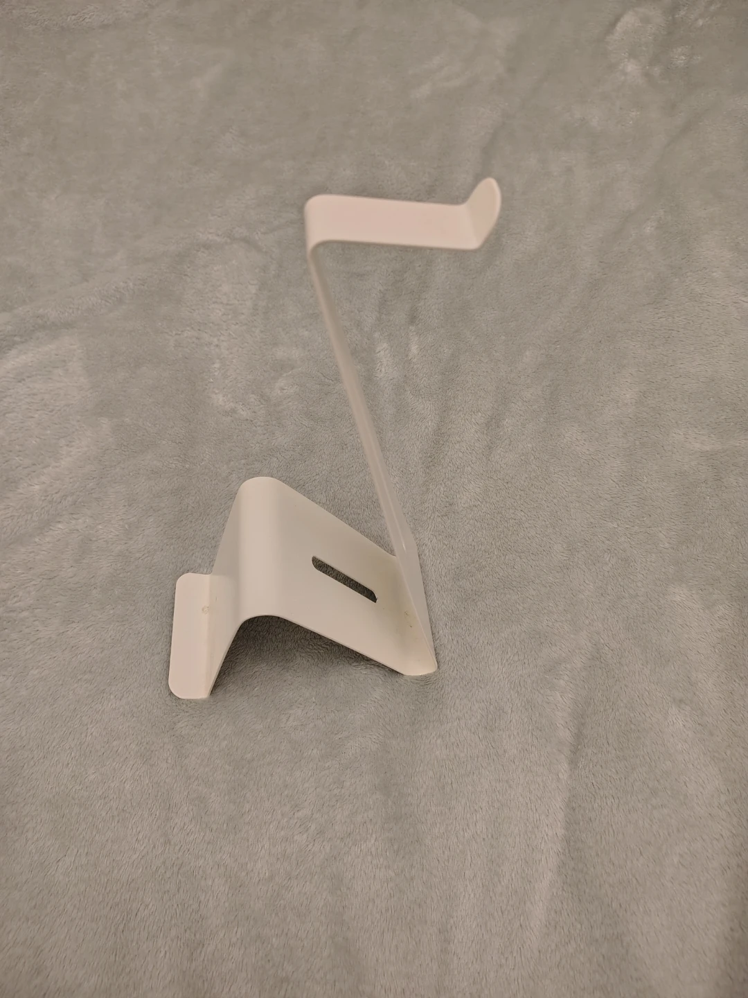 White Metal headset Stand for desk