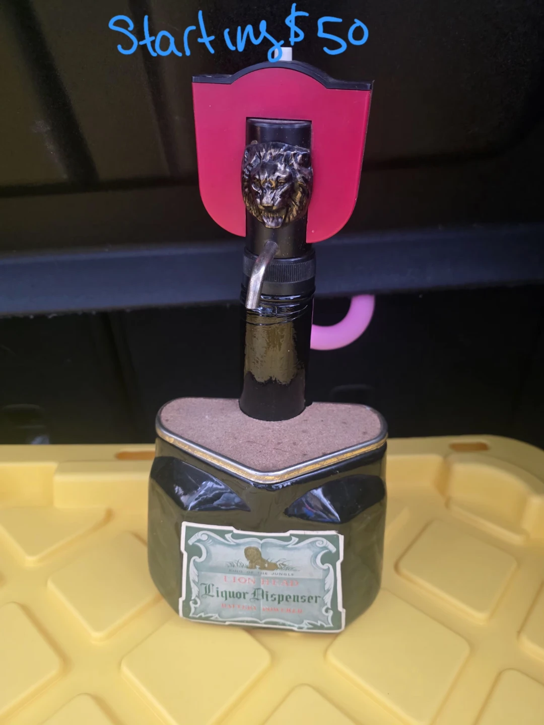 Lion "King of the Jungle" Liquor Dispenser