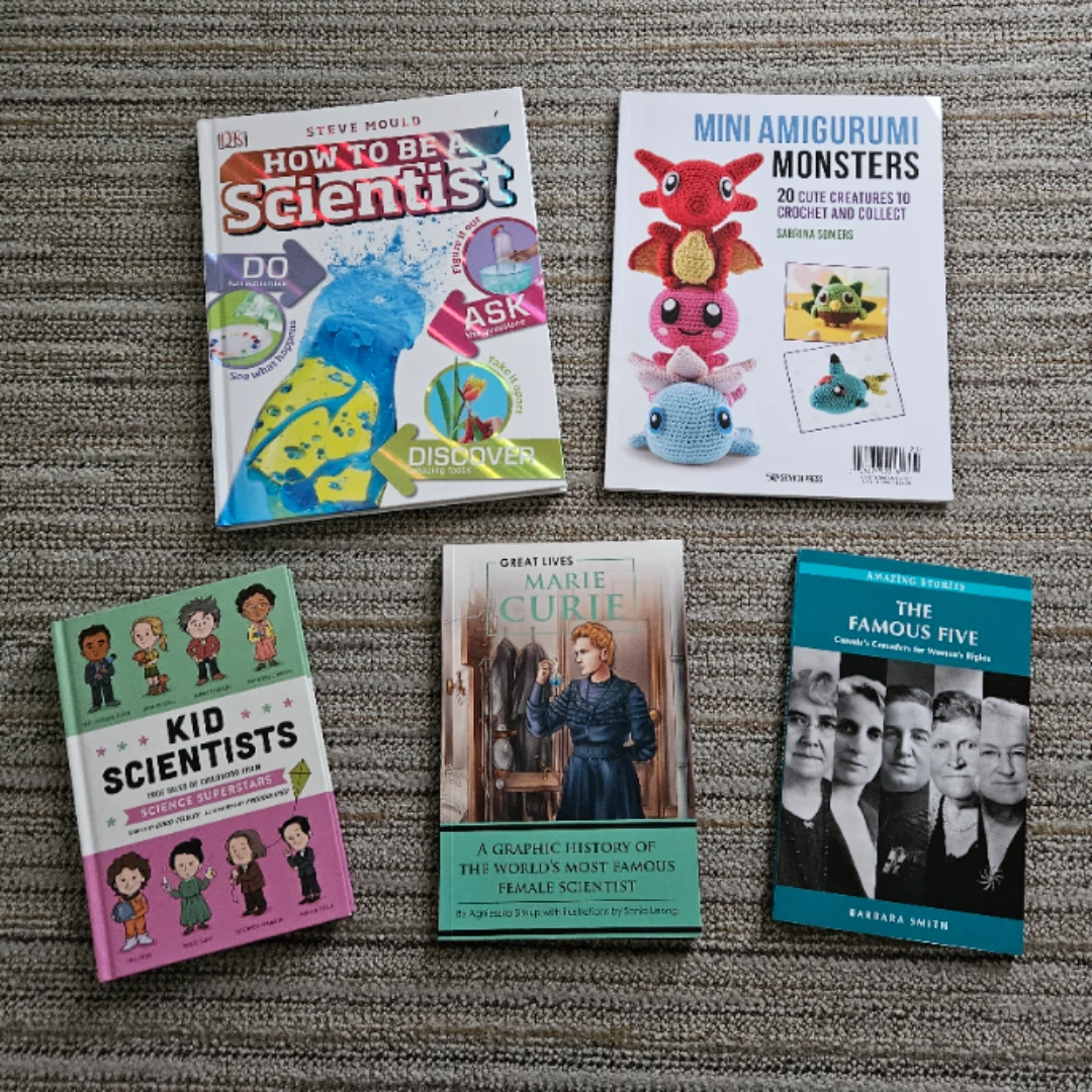 Collection of 5 Science and Craft Books