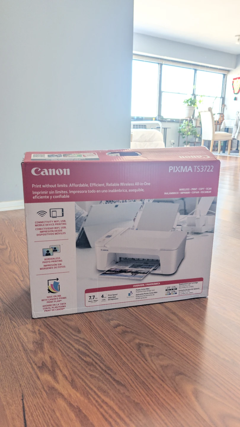Canon PIXMA TS3722 Wireless All-in-One Printer - photo 2
