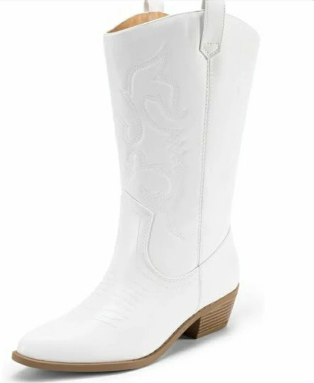 Brand new Weter Cowgirl White Boots Size 37 - photo 2