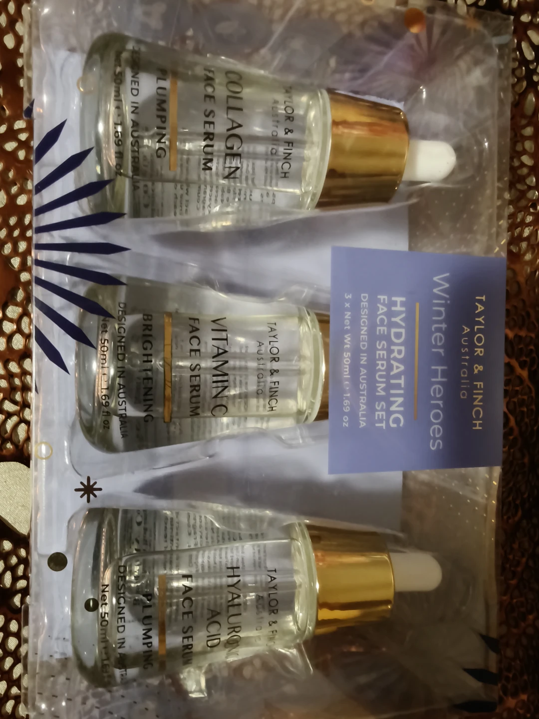 Taylor & Finch Winter care  Heroes Hydrating Face Serum Set - photo 2