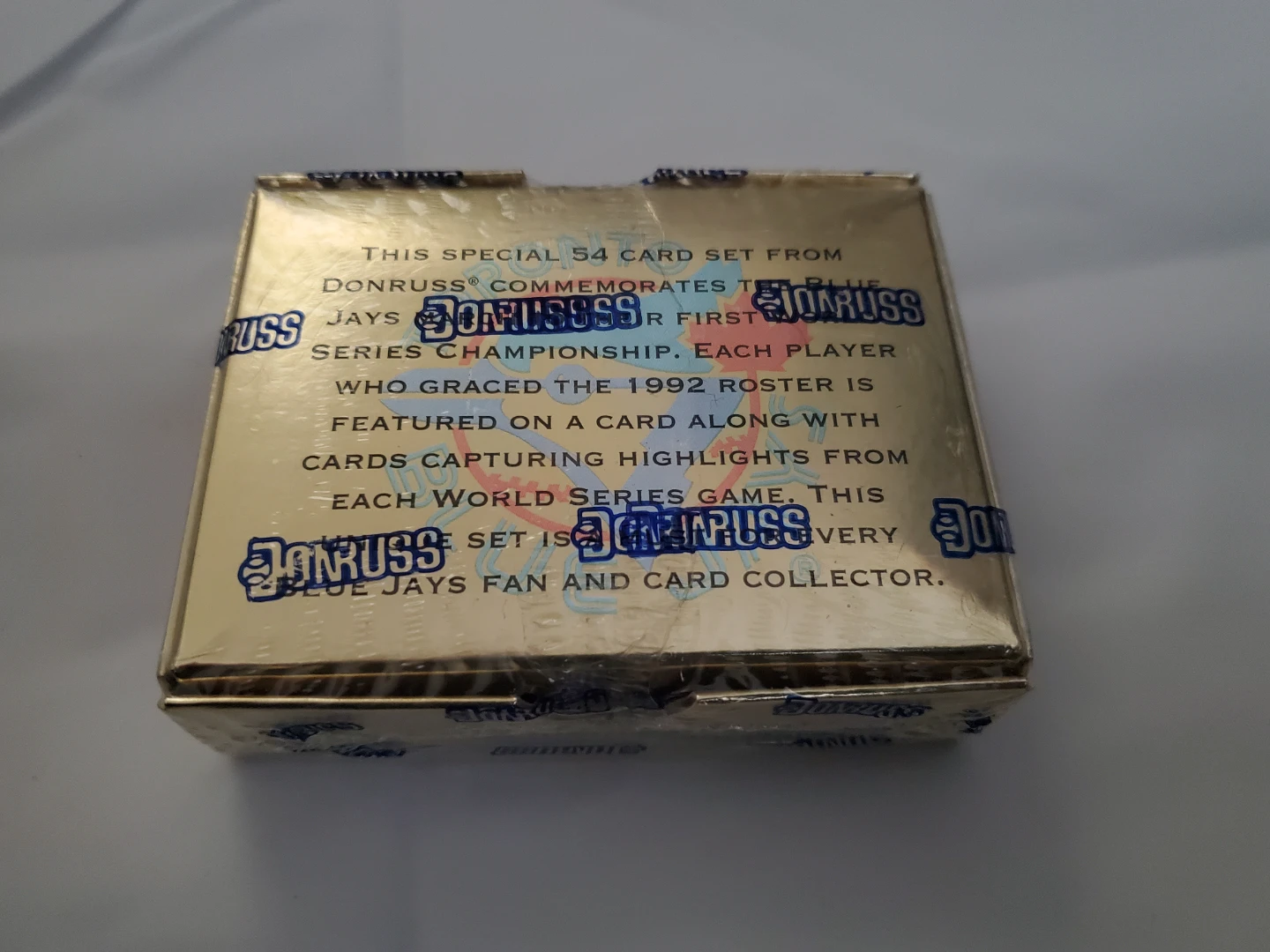 Sealed Donruss 1992 Toronto Blue Jays World Series Card Set - photo 2
