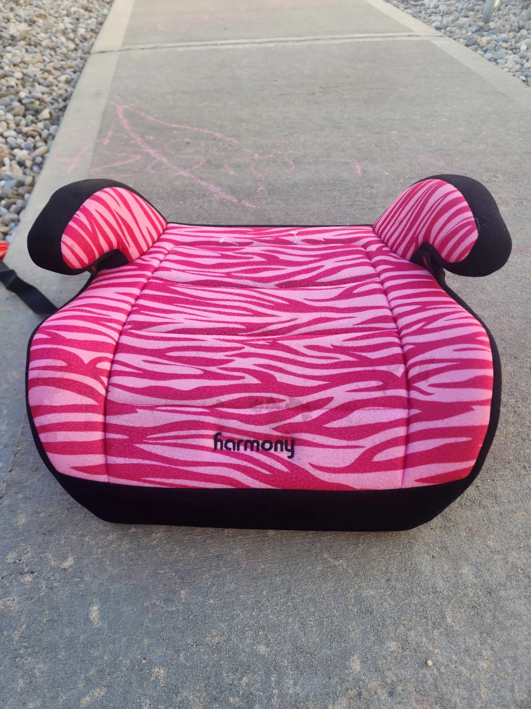 Harmony Booster Seat - Pink Zebra