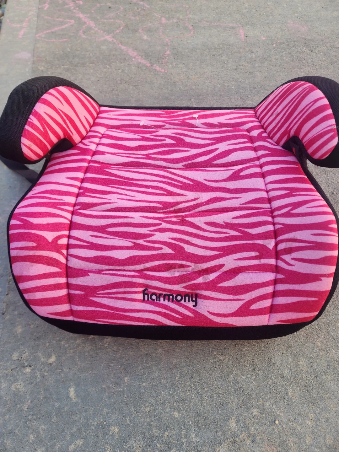 Harmony Booster Seat - Pink Zebra - photo 2