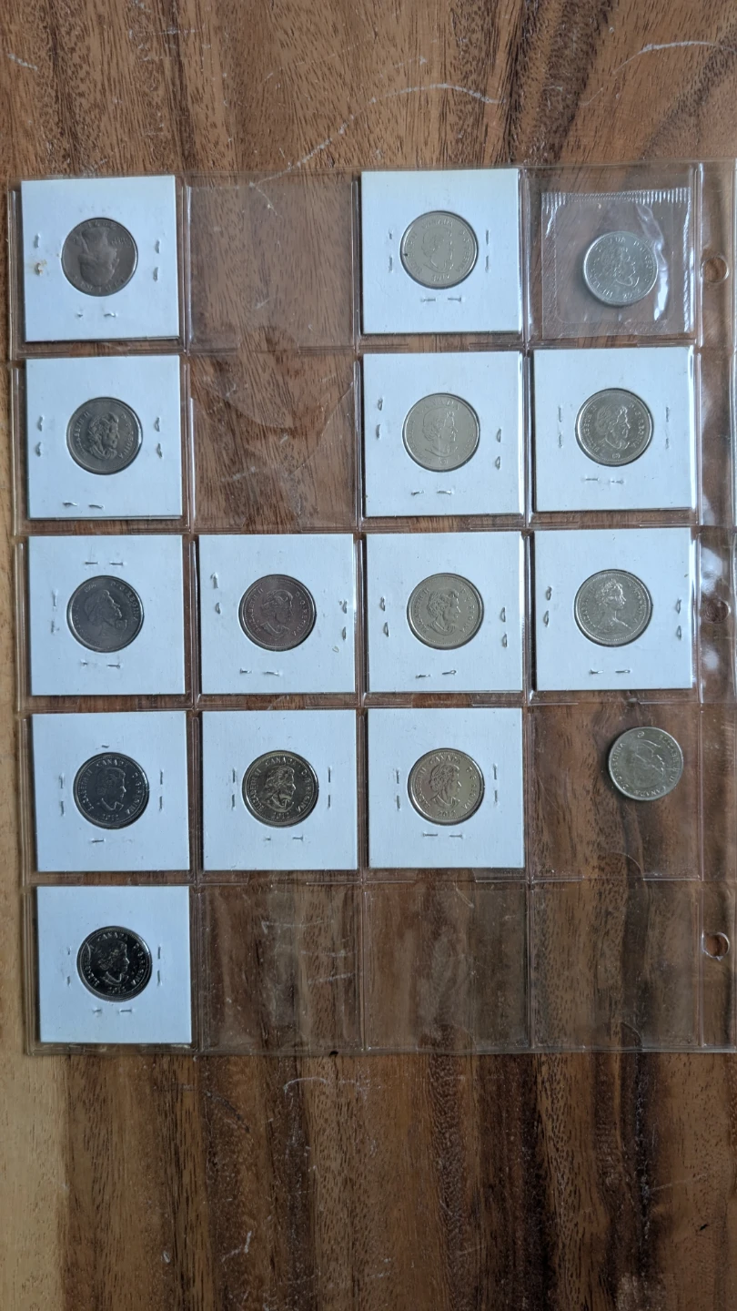 Unique Collectible Canadian 25¢ coins 1 USA 25¢ - photo 2
