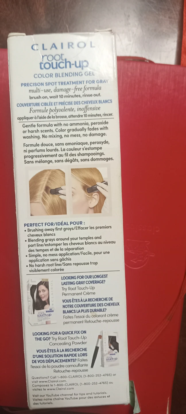 Clairol Root Touch-Up Color Blending Gel Blonde - photo 3