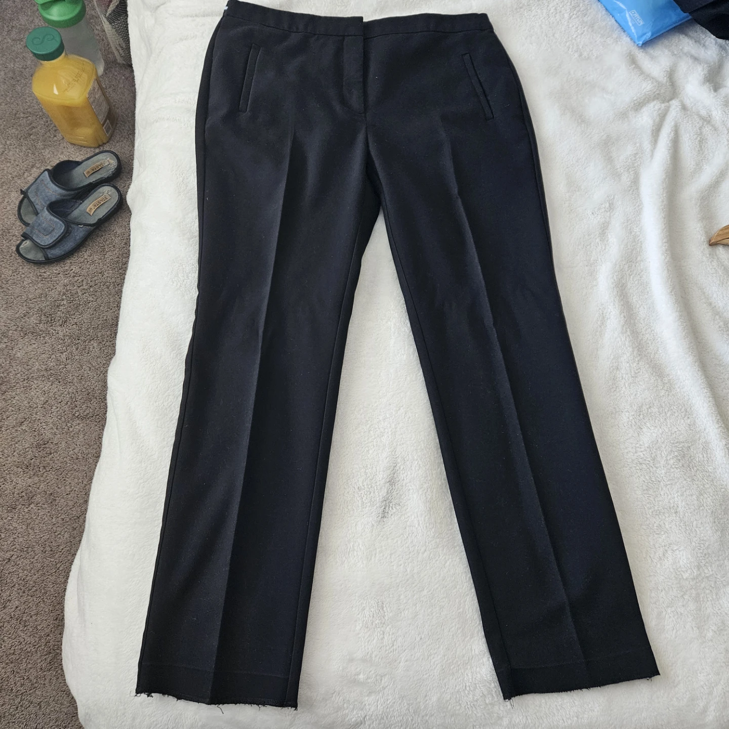 Zara Basic Black Pants Size XL