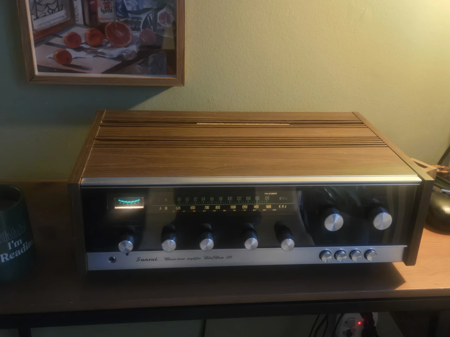 Near Mint Sansui 310 Vintage Stereo Receiver (1972) - photo 5