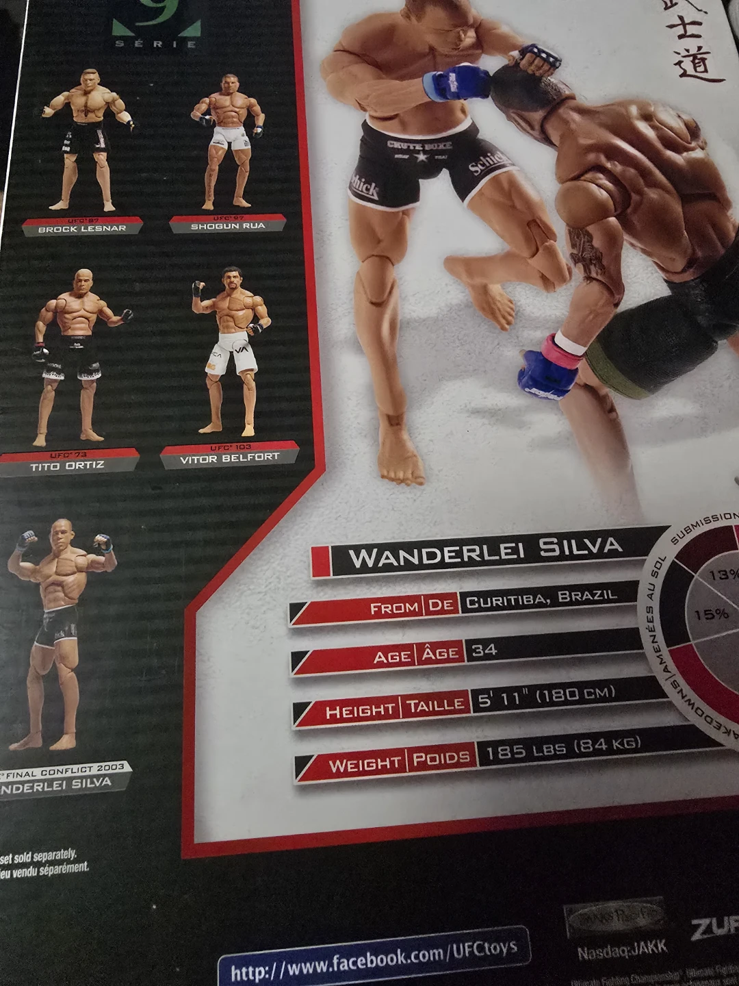 Wanderlei Silva UFC Collectible Figure - photo 3