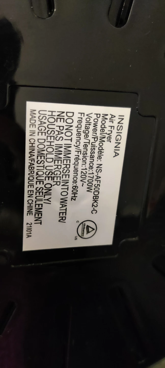Insignia Air Fryer - photo 4