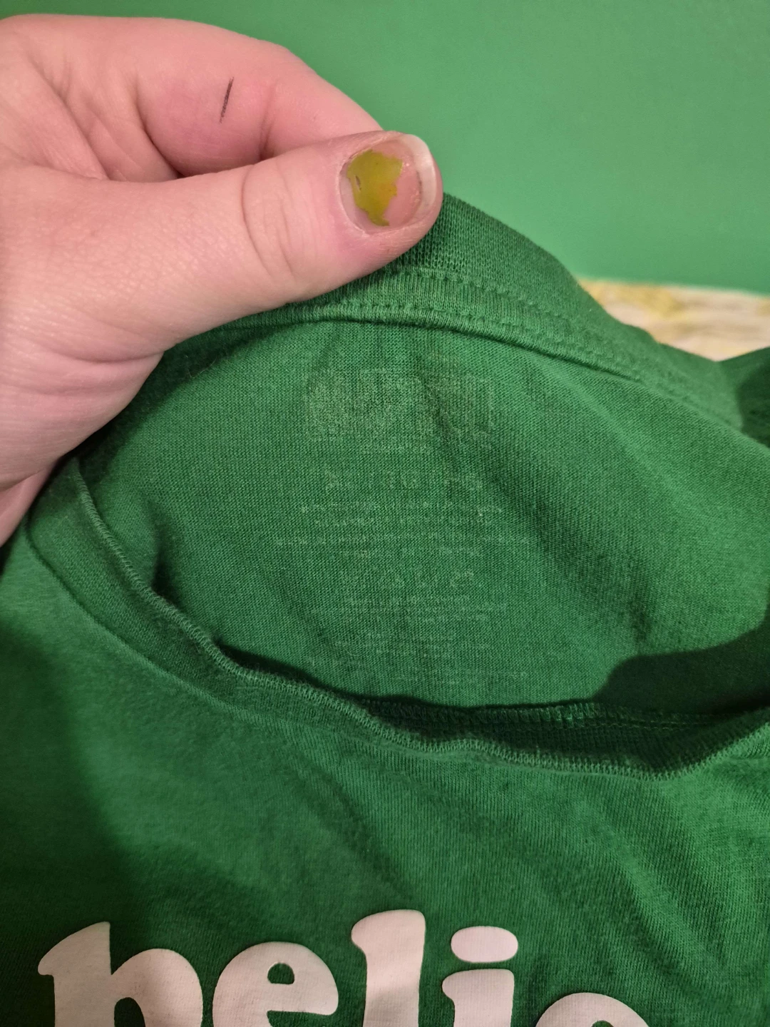 🧡 Green Deadpool Christmas tee - photo 3