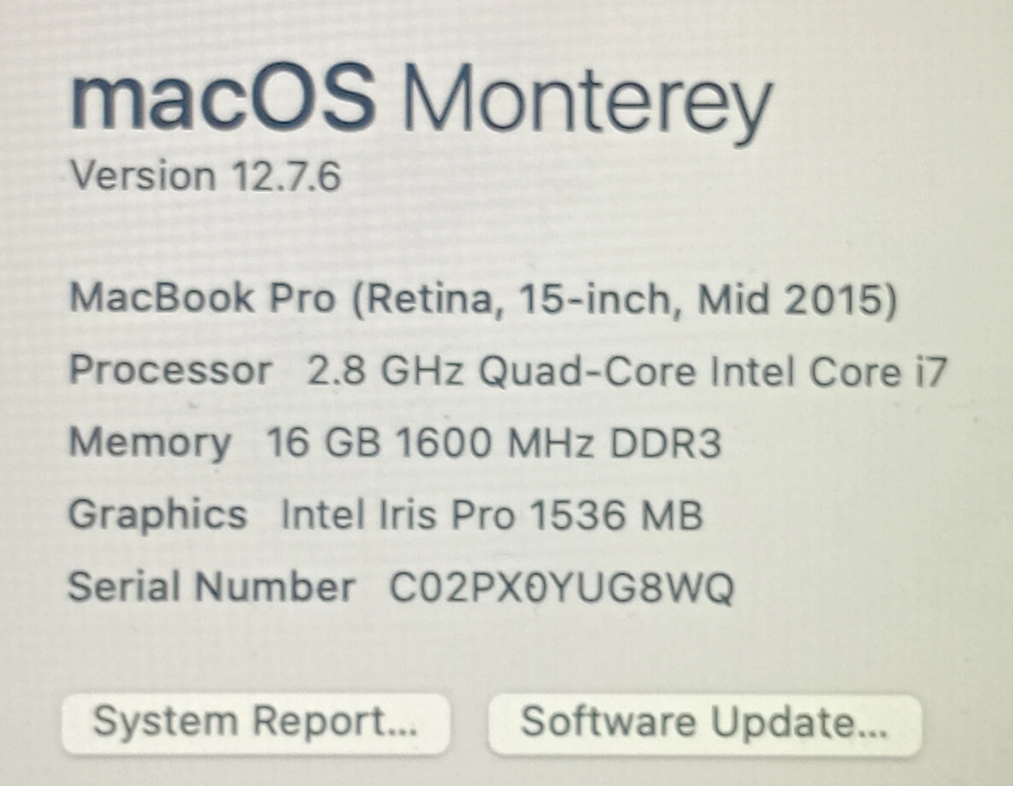 Apple Macbook Pro - photo 4