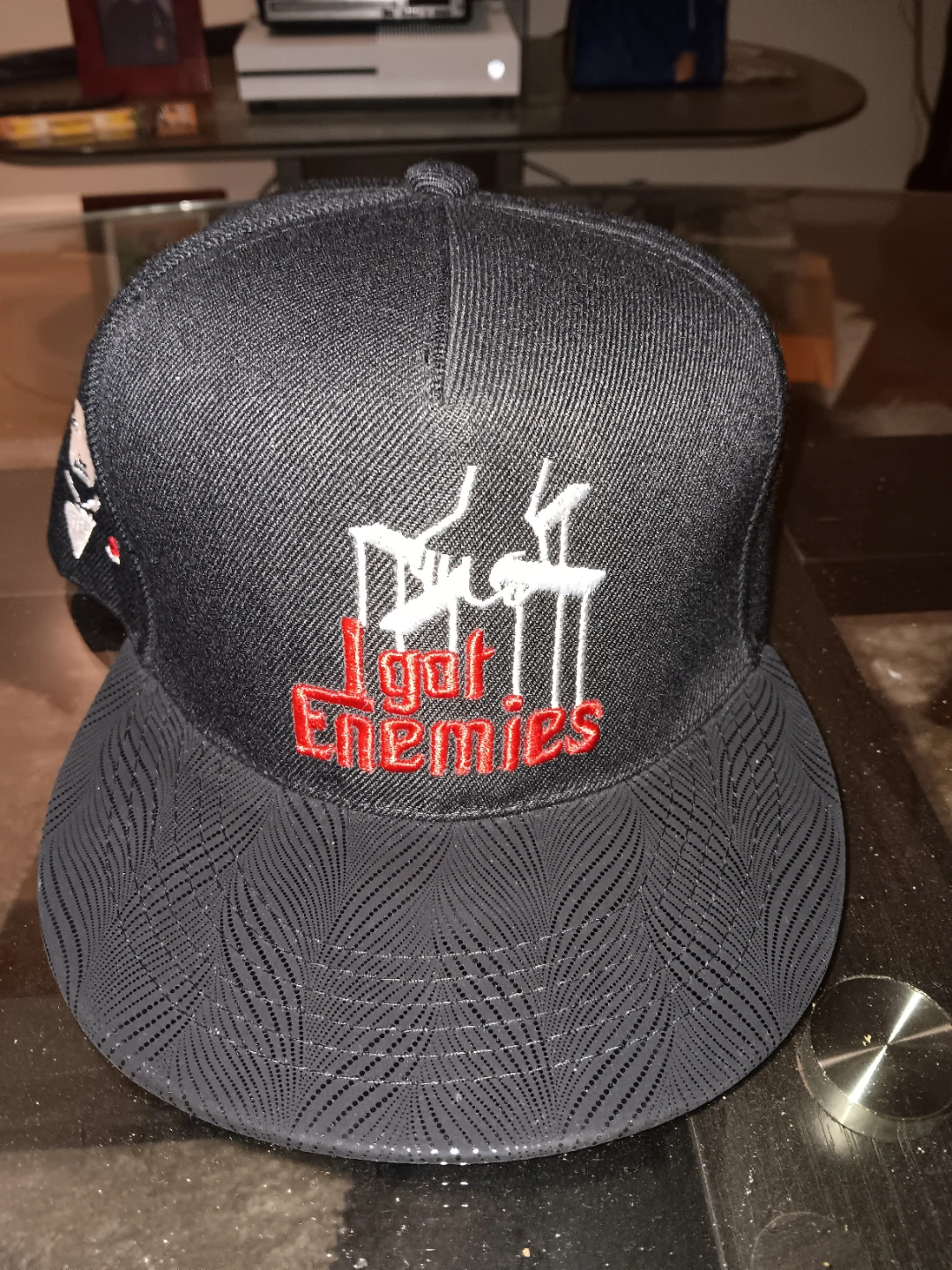 Black Snapback Hat - photo 2