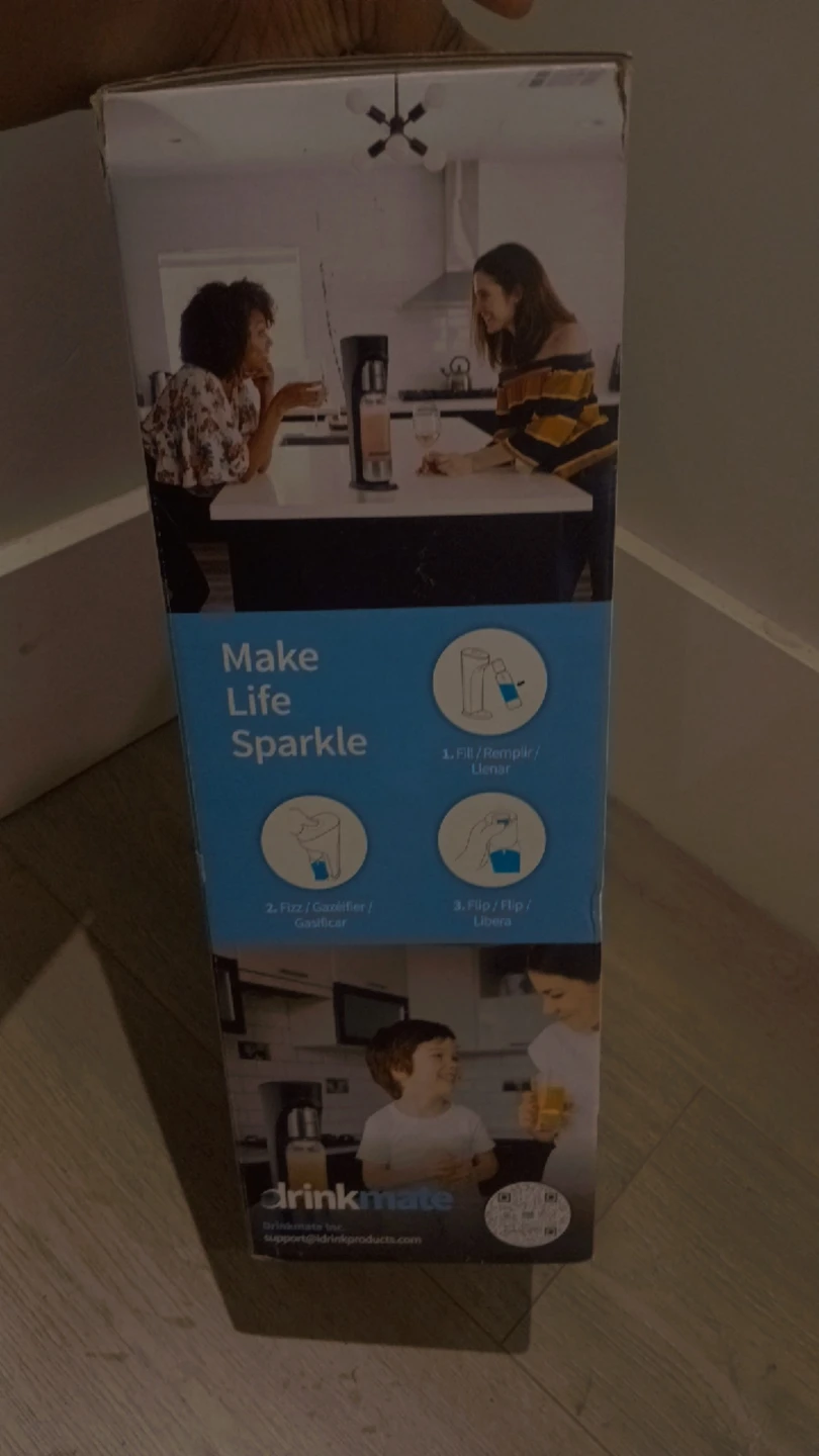 Drinkmate OmniFizz Sparkling Water and Soda Maker - photo 4