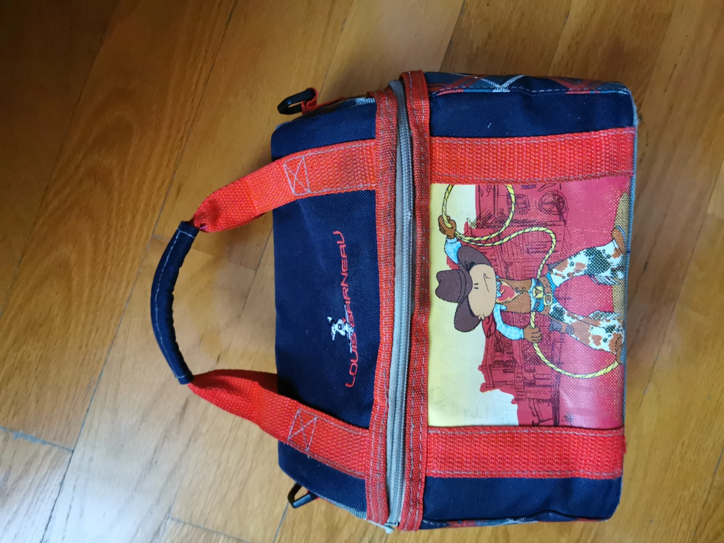 Louisianeau Insulated Lunch Bag with Cowboy Graphic
