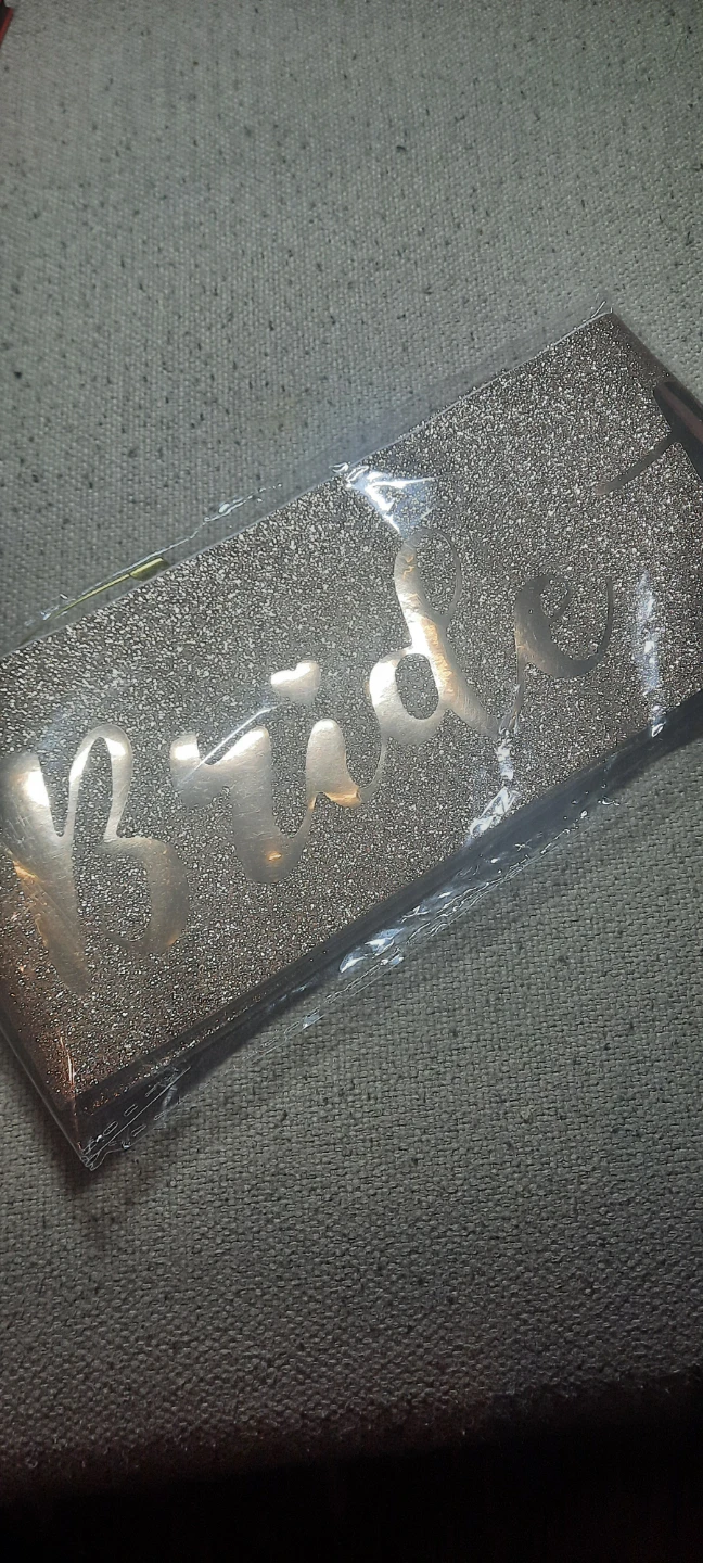 New CIEHER Bride to Be Sash - Rose Gold