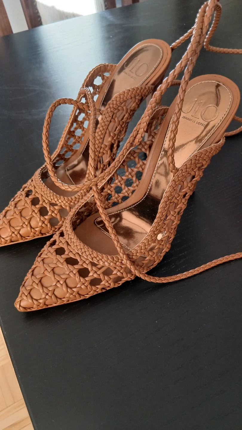 Jennifer Lopez Woven Heels - photo 2