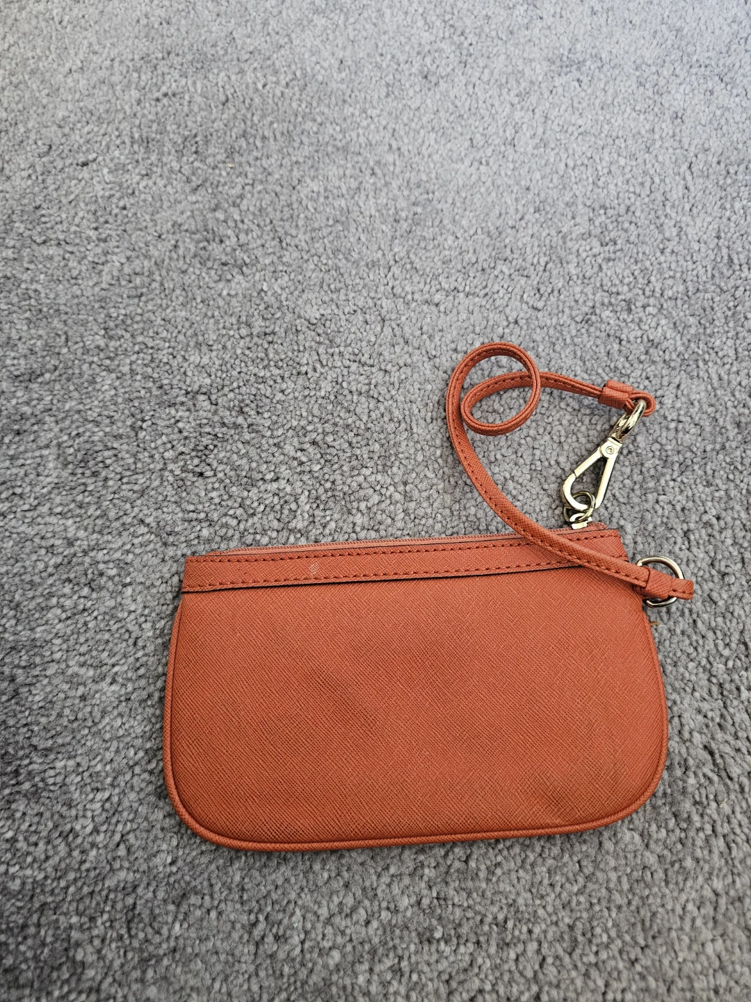 Calvin Klein Orange Wristlet Pouch - photo 2