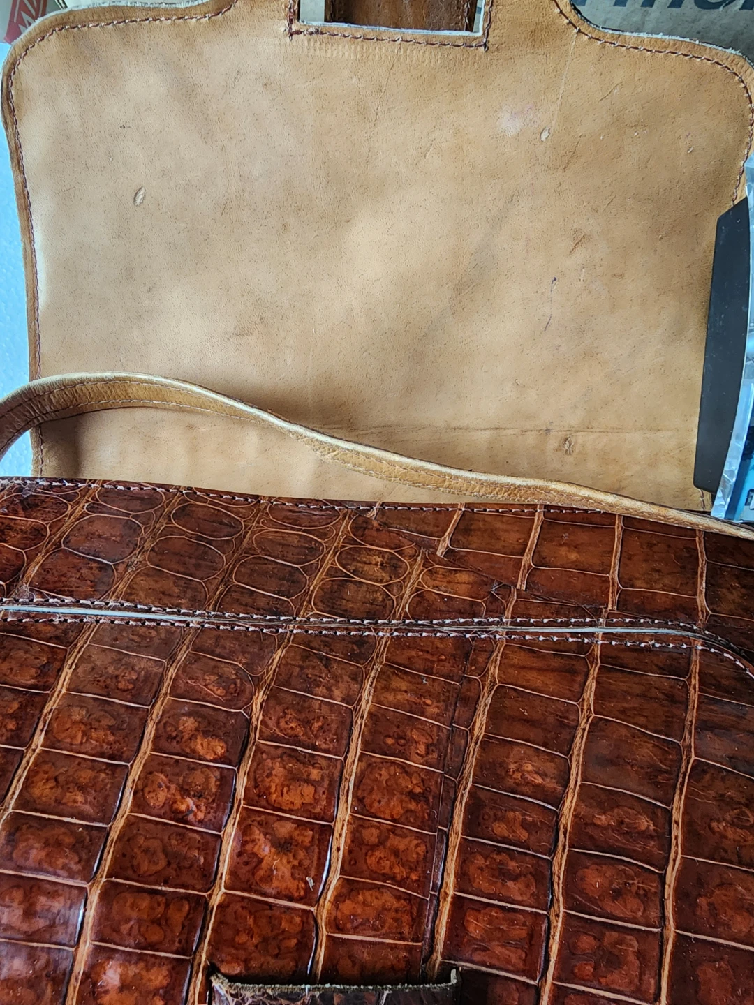 Alligator bag - photo 3
